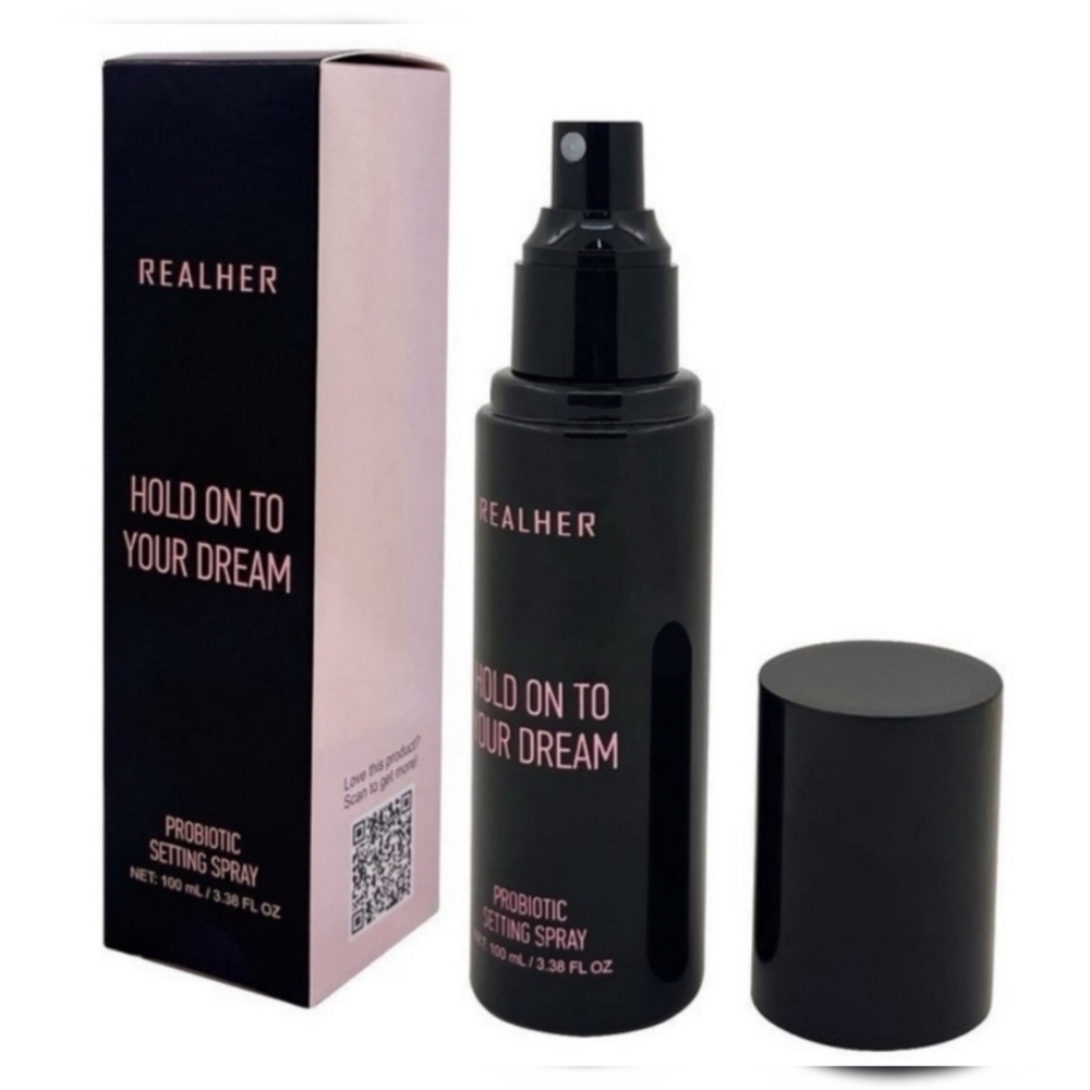 Realher hold on to your dream prebiotic setting spray
